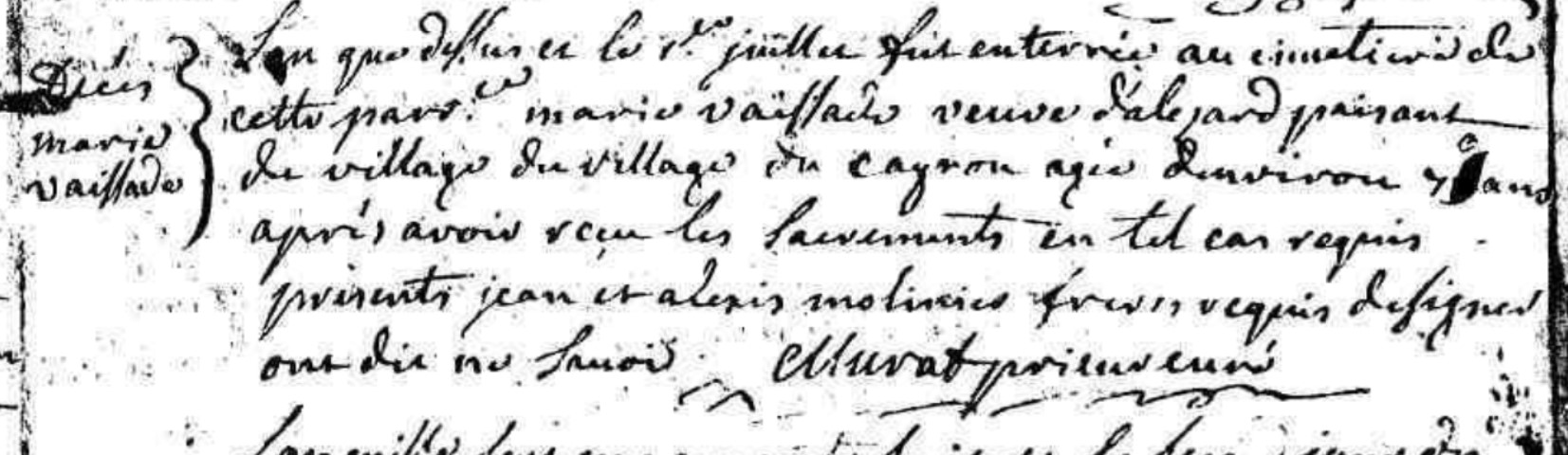 Deces Vayssade Marie 16-06-1748.jpg
